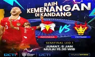 Prediksi Skor Indonesia vs Vietnam di Semi Final Leg 1 Piala AFF 2022 Besok,Head to Head,Rangking,Link Nonton