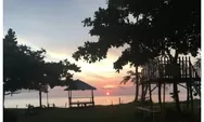 Hidden Gem! Destinasi Wisata Pantai Taman Hijau Rindang di Kalimantan Selatan, Miliki Sunset yang Indah