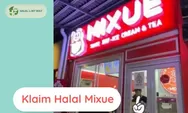 Wow! Belum kantongi sertifikat halal dari MUI, MIXUE pasang sticker logo resmi Halal Indonesia