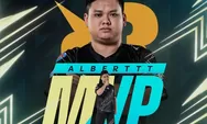 Alberttt dinobatkan sebagai MVP dan berhasil bawa RRQ amankan upper bracket pada turnamen M4