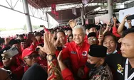 Ribuan Kader PDIP Teriaki Ganjar Pranowo Presiden: Ganjar Siji Ganjar Kabeh!