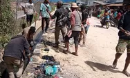 Bentuk Protes dan Peduli Terhadap Lingkungan, Mahasiswa Paniai Se-Indonesia Bersihkan Sampah