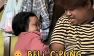 Gemas, anak kecil beli cipung Haji Oka, berikut komentar netizen