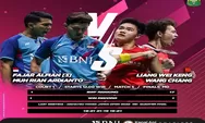 Head to Head Fajar Alfian dan Rian Ardianto vs Liang Wei dan Wang Chan di Final Malaysia Open 2023 Hari Ini 