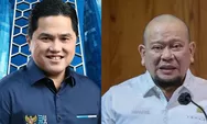 Janji manis Erick Thohir dan La Nyalla Mattalitti dalam perebutan Ketua Umum PSSI