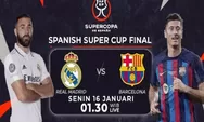Hasil Real Madrid vs Barcelona Final Piala Super Spanyol 2023, Barcelona Raih Juara Kalahkan Juara Bertahan