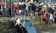 Mobil Honda Jazz Terjun ke Laut di Kota Baubau, Sulawesi Tenggara