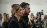 Kabar duka dari Ukraina, Olena Zelenska menangis Mendagri tewas dalam peristiwa naas
