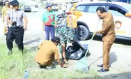 Gotong Royong Pembersihan, Diawali Dengan Apel di Mapolres Samosir