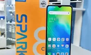 Tecno Spark 8C Rilis dengan Harga Rp 1 Juta, Hp dengan Spesifikasi Tinggi
