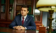 Presiden Ukraina Volodymyr Zelenskiy kembali desak barat pasok senjata dan tank tempur