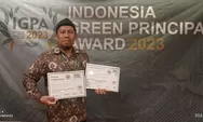 Inisiasi Sedekah Sampah dan Minyak Jelantah, Kepsek Ini Raih Penghargaan Indonesia Green Principal Award
