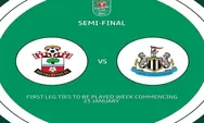 Prediksi Skor Southampton vs Newcastle di Semi Final Carabao Cup 2023 Dini Hari Head to Head 105 Kali