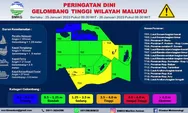 Harus Waspada, BMKG Nyatakan  Gelombang Tinggi Akan Terjadi di Wilayah Maluku