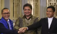 Airlangga Hartarto, Zulklifli Hasan dan Muhammad Mardiono kumpul, nama capres yang diusung bakal disebut...