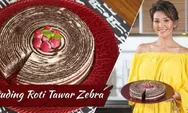 Resep Puding Zebra Roti Tawar ala Farah Quinn