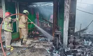 BPBD Kabupaten Tangerang Tangani Kebakaran 2 Ruko di Solear