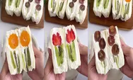 Ide Jualan Mudah 2023: Flower Fruity Sandwich, Sederhana dan Enak. Simak Resepnya Disini! 