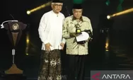  Terima Anugerah 1 Abad NU, mantan Ketum PBNU, KH Said Aqil Siroj sebut tantangan NU ke depan jauh lebih berat