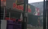 Terdengar Ledakan, Rumah Makan Ayam Geprek Pangeran Kebakaran, 2 Karyawan Dilarikan ke Rumah Sakit