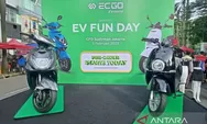 Pre order motor listrik ECGO laris manis. Harga mulai dari Rp 9 jutaan