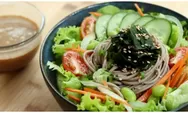 Cara Membuat Japanese Soba Salad Cocok untuk Diet, Rasanya Gurih, Asam dan Segar