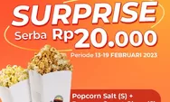 Mulai Hari Ini! Promo XXI Cafe Serba Rp 20 Ribu: Popcorn Salt, Popcorn Sweet Glaze hingga XXI Java Tea Special