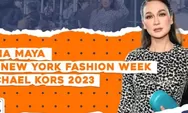Goes New York! Luna Maya Menghadiri Fashion Week Michael Kors 2023, Tampak Cantik dan Elegan