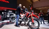 Honda CRF250L Mejeng di IIMS 2023, Motor Trail Full Digital Mesin Tangguh, Segini Harga OTR Jakarta