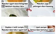 Ide cemilan Buka Puasa di Bulan Ramadhan: Martabak Ayam Bolognese