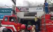 Kebakaran Landa Ruko Bintang Motor di Jalan A.H Nasution Bandung, Petugas Selamatkan Sejumlah Perhiasan