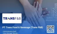 Lowongan Kerja PT Trans Food dan Beverage 2023 Dibuka, Lulusan SMA D1 dan S1 Kirim CV ke Email Ini