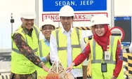 Resmikan Jalan Tol Demak Bersama Presiden Jokowi, Ganjar Pranowo Berharap Bisa Urai Kemacetan