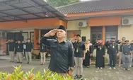 Usai apel kawal hak pilih, Bawaslu Kabupaten Magelang patroli di Pasar Borobudur, ternyata ini yang dilakukan