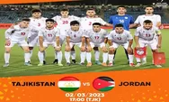 Prediksi Skor Timnas Tajikistan U20 vs Yordania Piala Asia U20 2023 Malam Ini dan Performa Tim