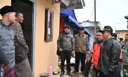Harus Rampung Sebelum  Ramadhan, Kepala BNPB Tinjau Pembangun Rumah Korban Gempa 