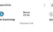 Prediksi Skor De Graafschap vs Ajax Amsterdam di Babak Per Empat Final KNVB Beker