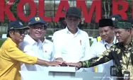 Kendalikan Banjir, Presiden Resmikan Empat Infrastruktur