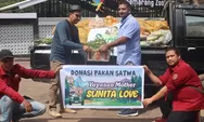 Mother Sunita Love Sumbang 1,3 Ton Buah dan Sayuran di Semarang Zoo, Peduli Kelangsungan Hidup Satwa