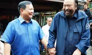 Terima Surya Paloh, Prabowo Subianto: Perbedaan Pilihan Bukan Sandungan Dalam Membangun Bangsa Indonesia