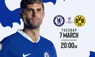 Prediksi Skor dan Susunan Pemain Chelsea vs Borussia Dortmud, Siapakah yang Bakal Melaju ke Babak 8 Besar?