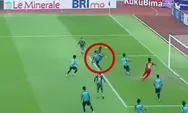 Horor! Detik-detik Ricki Ariansyah Kolaps saat Pertandingan Madura United vs PSIS Semarang