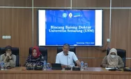 Siapkan Kampus Menuju Unggul, USM Gelar Bincang Bareng Doktor