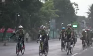 Gowes bersama APTISI dengan jarak 15 Km diharapkan segenap peserta bisa sehat, senang hingga bahagia