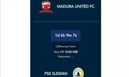 Jadwal Liga 1 BRI 2023: Simak Head to Head dan Jadwal Pertandingan Madura United Vs PSS Sleman