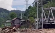 Dampak banjir bandang Lahat Sumatera Selatan menyebabkan rusaknya puluhan hektar sawah