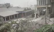 Dampak Luncuran Awan Panas Merapi Siang Ini, Turun Hujan Abu Lebat di Sekitar Magelang