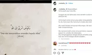Postingan Terbaru Irish Bella Pasca Ammar Zoni Kembali Ditangkap : "Dan aku Menyerahkan Urusanku Kepada Allah"