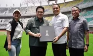 Kunjungi Gelora Bung Tomo, Erick Thohir: Ini Salah Satu Stadion Terbaik di Indonesia, Sejajar dengan GBK