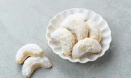 Resep Putri Salju, Kue Berbentuk Seperti Bulan Sabit dengan Taburan Gula, Cocok Jadi Ide Jualan Ramadhan